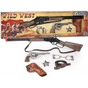 WILD WEST REVOLVER Y RIFLE 8 TIROS