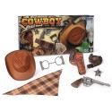 PLAYSET COWBOY REVOLVER 8 TIROS + SOMBRERO