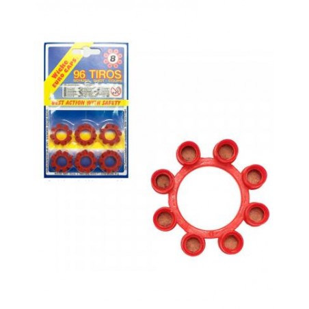 GONHER SET MIXTOS 8 TIROS  ( 12 ROSCAS, 96 TIROS)