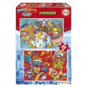 EDUCA PUZZLE 2x48 SUPERTHINGS