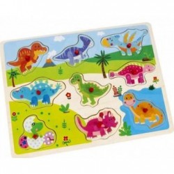 PUZZLES ENCAJABLES DE MADERA 1 UNIDAD