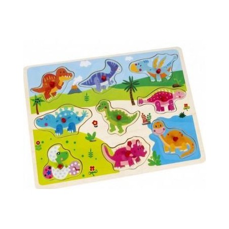 PUZZLES ENCAJABLES DE MADERA 1 UNIDAD