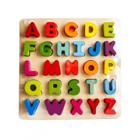PUZZLE MADERA ALFABETO