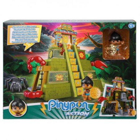 PIN Y PON ACTION WILD TRAMPAS EN LA PIRAMIDE