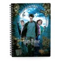 LIBRETA EFECTO 3D POSTER HARRY POTTER Y EL PRIS.