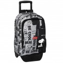 SNOOPY MOCHILA TROLLEY PNT GRUNGE 