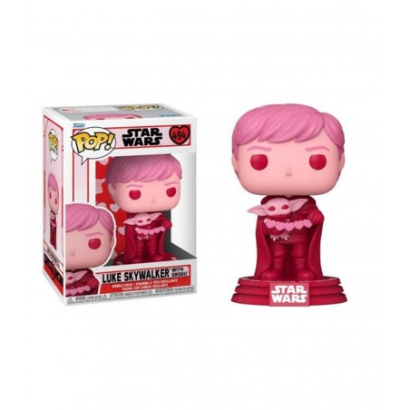 FUNKO POP STAR WARS VALENTINE LUKE Y GROGU