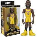 GOLD 5`` NBA LAKERS LEBRON JAMES
