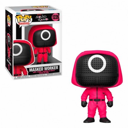 FUNKO POP JUEGO CALAMAR TRABAJADOR MASCARA