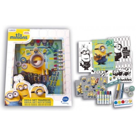 Minions Mega Set Holográfico Trapecio 