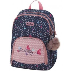 BUTTERFLY MOCHILA DOBLE CUERPO 40 CM