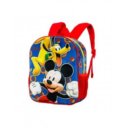 MICKEY MOCHILA 3D PEQUEÑA HAPPY FRIENDS
