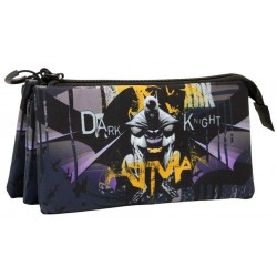 PORTATODO TRIPLE BATMAN FAN DARK NIGHT