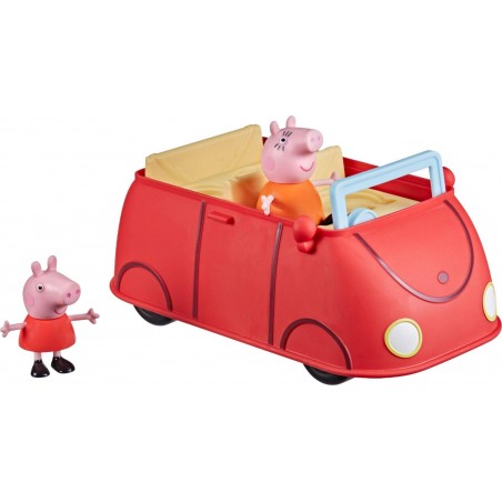 PEPPA PIG EL AUTO ROJO FAMILIA PEPPA PIG