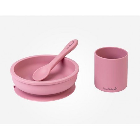 SARO SET DE ALIMENTACION SILICONA BLOSSOM