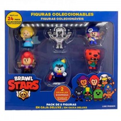 BRAWL STARS PACK DE LUVE 8 FIGURAS COLECCION