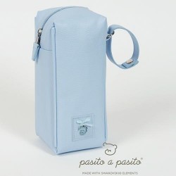 PASITO A PASITO FUNDA BIBE POLIPIEL AZUL