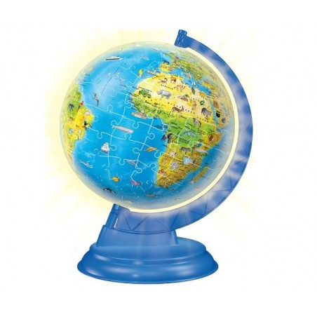 3D GLOBO 180 PIEZAS CON LUZ 3D PUZZLEBAL