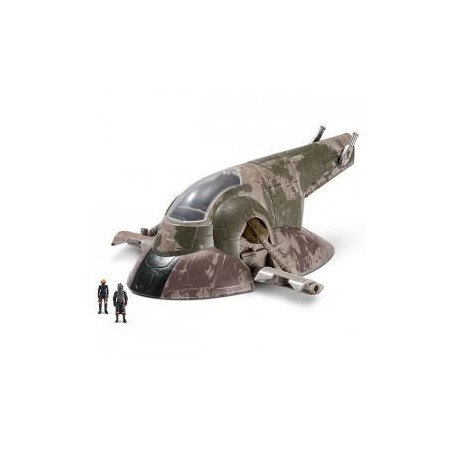 STAR WARS NAVE DELUXE BOBA FETT Y FIGURAS