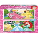 PUZZLE 2X20 PIEZAS PRINCESAS DISNEY