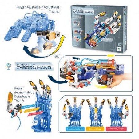 MANO HIDRAULICA ROBOTICA