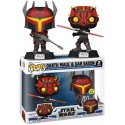 FUNKO POP STAR WARS CLONEWARS MAUL/GAR