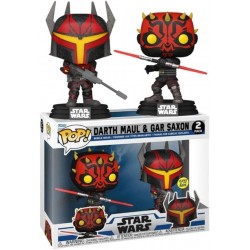 FUNKO POP STAR WARS CLONEWARS MAUL/GAR