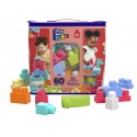 MATTEL BOLSA MEGA BLOKS 60 PZAS