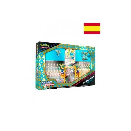 POKEMON PACK SHINY ZACIAN O ZAMAZENTA BOX 1 UNIDAD