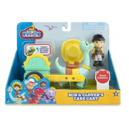 DINO RANCH DINO VEHICULO + FIGURA