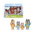 BLUEY PACK DE 4 FIGURAS