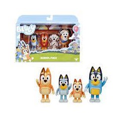 BLUEY PACK DE 4 FIGURAS
