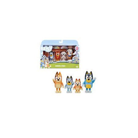 BLUEY PACK DE 4 FIGURAS