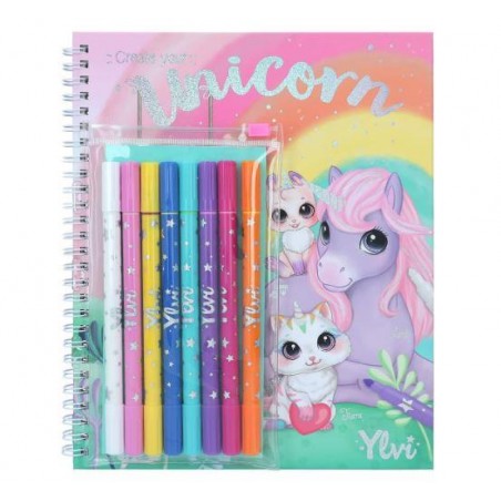  TOP MODEL YLVI LIBRO DE COLOREAR