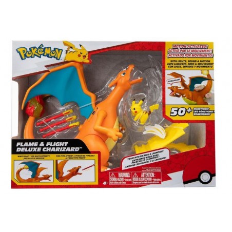 POKEMON DELUXE CHARIZARD ELECTRONICO Vs. PIKACHU