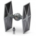 STAR WARS NAVE 8 CM TIE FIGHTER GRIS Y FIGURA