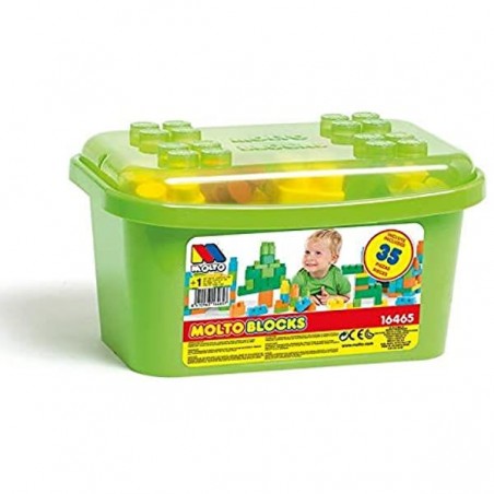 Cubeta Bloques 35 Piezas