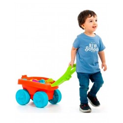 VAGON BLOQUES + 20 PIEZAS