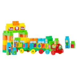 Molto Tren Bloques 2 Vagones 70 Piezas