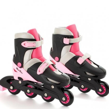 PATINES 4 EN LINEA ROSA