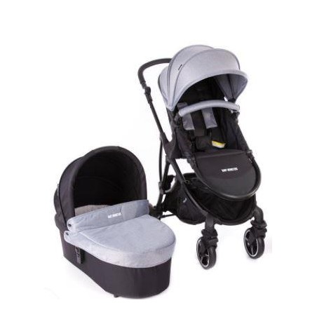 BABY MONSTERS DUO GLOBE HEATHER GREY