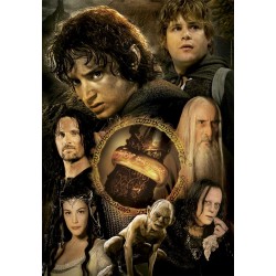 PUZZLE 1000 PZAS EL SEÑOR DE LOS ANILLOS