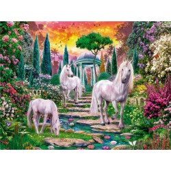 PUZZLE 2000 PZAS CLASICAL GARDEN UNICORNS