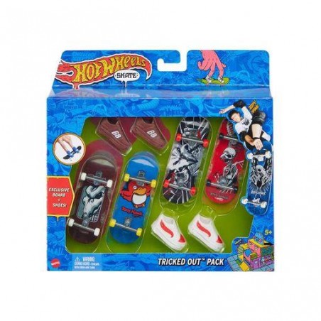 HOT WHEELS SKATE PACK DE 4 