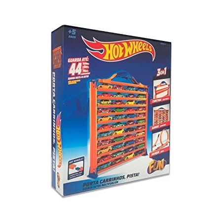 MALETIN PORTACOCHES HOT WHEELS 3 EN 1 