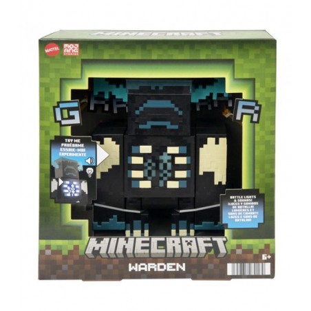 MINECRAFT WARDEN CON LUCES Y SONIDOS