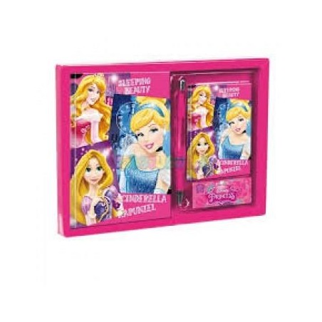 SET DIARIO + LISTIN PRINCESAS DISNEY