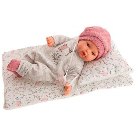 KIKA LAGRIMITAS EN SU CAMITA 27 CM