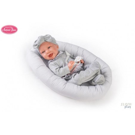 RECIEN NACIDA CARLA CON CUNA NIDO 42 CM