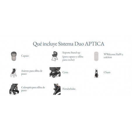 INGLESINA DUO APTICA 2022 CASHMERE BEIGE